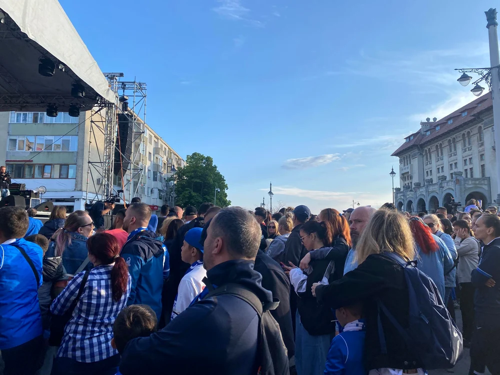 Constănțenii și-au sărbătorit campionii FOTO Antonia Ispas