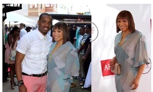 Cântăreața Tisha Campbell este înnebunită după stiletto argintii jpeg