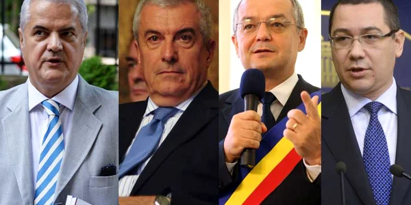 Premierii romaniei - Nastase - Tariceanu - Boc - Ponta FOTO Mediafax  