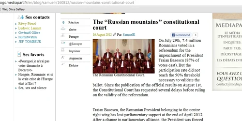 Site-ul francez Mediapart