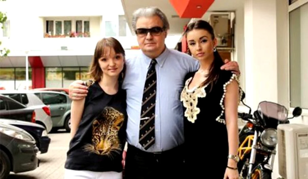 Corneliu Vadim Tudor și-a iubit foarte mult cele două fete, Lidia și Eugenia