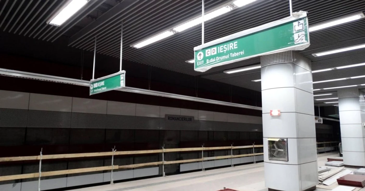 Metroul din Drumul Taberei va fi gata pe 30 iunie FOTO Asociaţia Pro Infrastructura