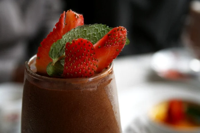 Mousse de ciocolată. Foto: arhiva.