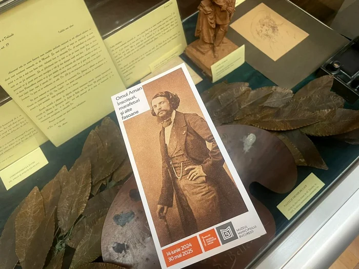 Expoziția „Omul Aman. Înscrisuri, marafeturi și alte fasoane”, la Muzeul Theodor Aman