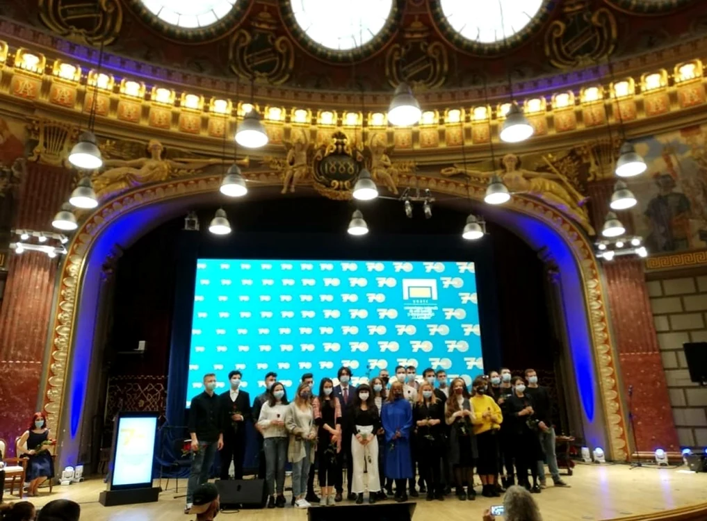 Aniversarea UNATC a fost sărbătorită pe scena Ateneului Român