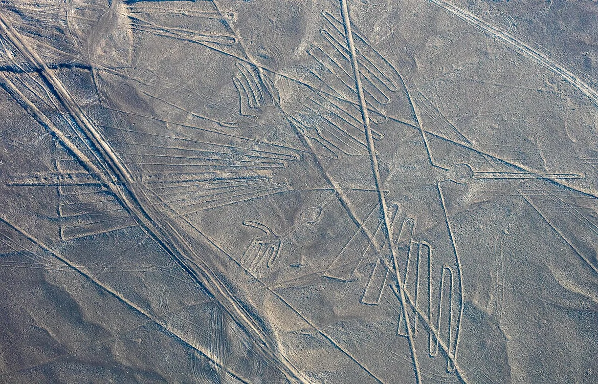Liniile Nazca: condorul (el cóndor), în 2015
