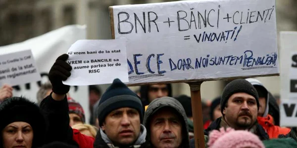 curs-franci-elvetieni-protest-bucuresti FOTO Dorin Constanda