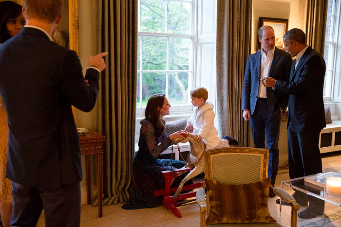 The Obamas Dine At Kensington Palace jpeg