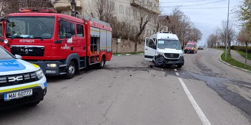 Planul Roșu accident Techirghiol. FOTO ISU Constanța