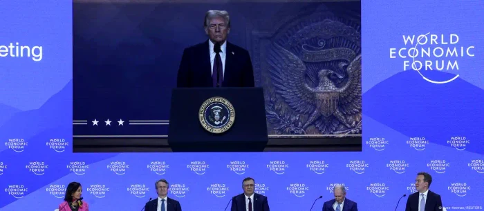 Davos 2025, discurs video al președintelui american Donald Trump