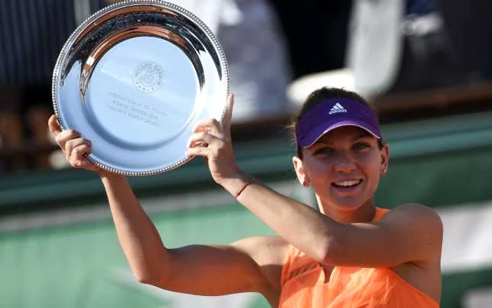 Simona Halep, numărul trei în ierarhia mondială a tenisului feminin FOTO AFP