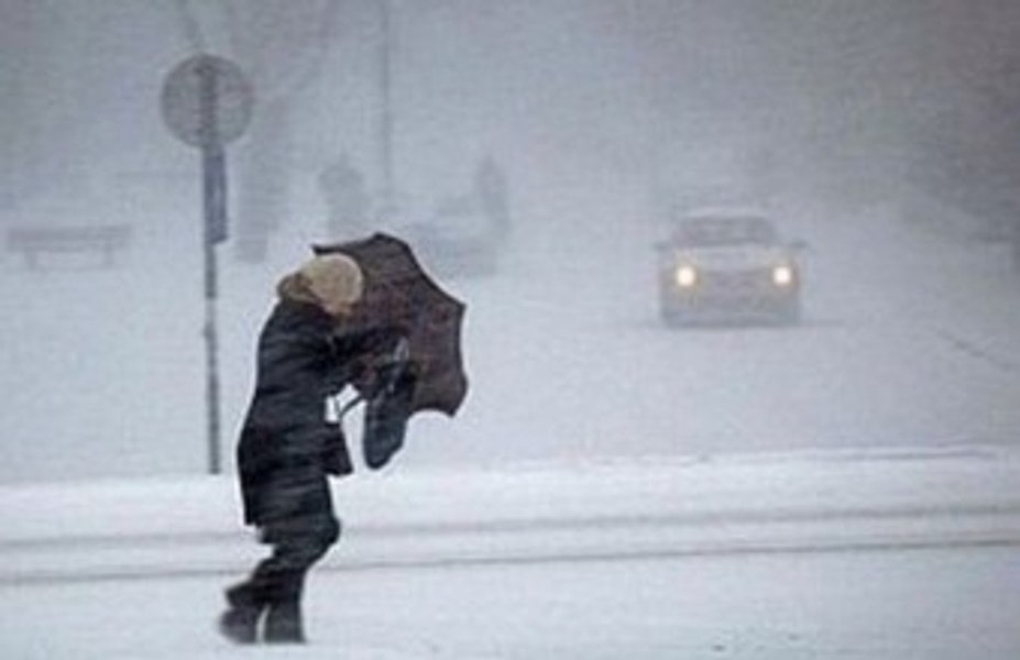 Romunski meteorologi izdali opozorilo zaradi sneženja in močnega vetra