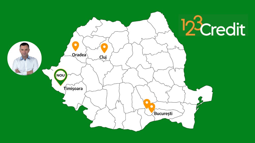  123Credit a inaugurat al cincilea Hub de credite