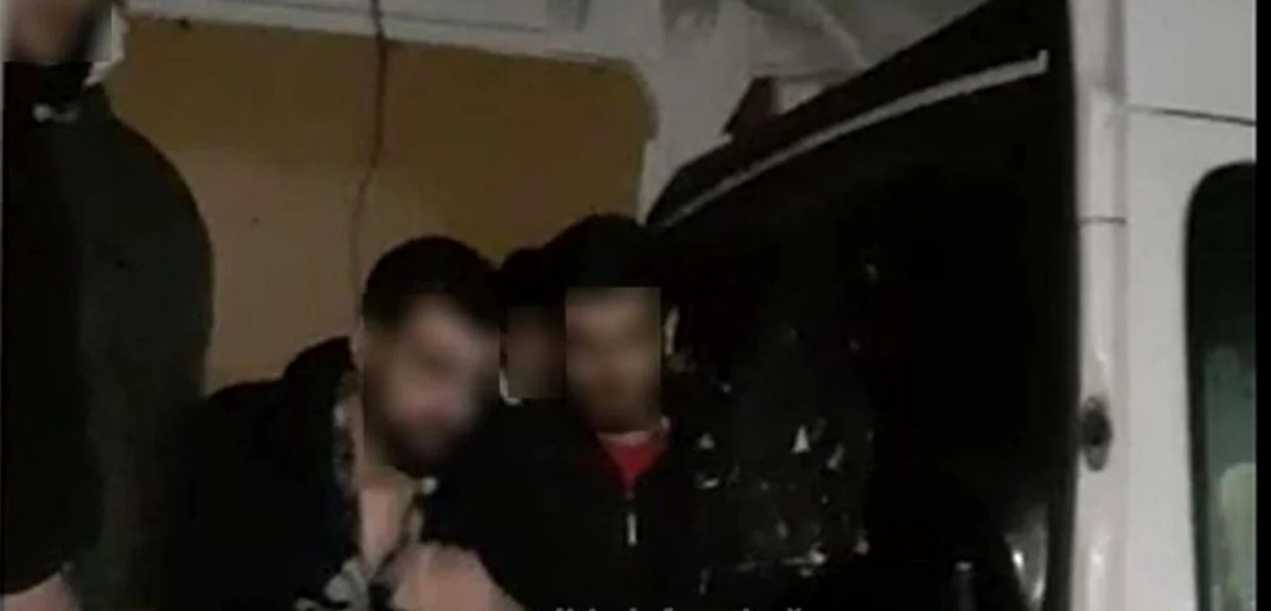 Migranţii călătoreau în condiţii inumane FOTO Poliţia de Frontieră
