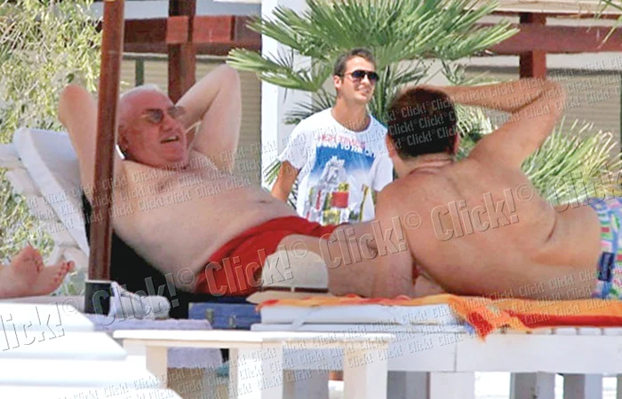 Andrei şi Mitică, tolăneală la greu