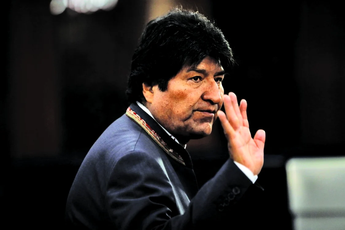 Fostul preşedinte bolivian Evo Morales FOTO Arhivă