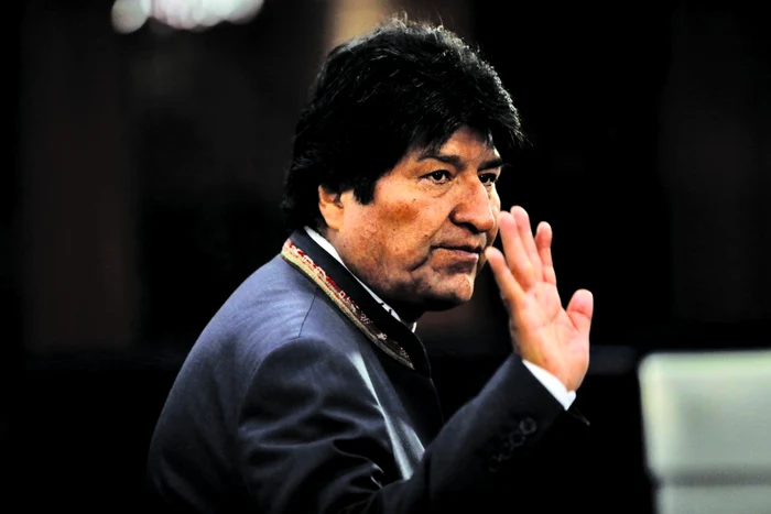 Fostul preşedinte bolivian Evo Morales FOTO Arhivă