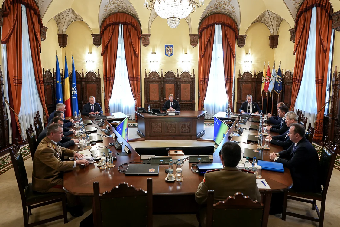 Consiliul Suprem de Apărare a Ţării s-a reunit, joi, 20 iunie Foto: Arhivă