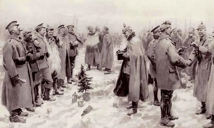 Crăciunul 1914 în tranșee jpeg