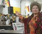 A cântat și pentru comunitatea germană. Spectatorii s-au prins în horă