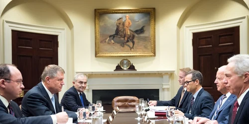 Joe Bide si Klaus Iohannis intalnire la Casa Alba FOTO presidency.ro