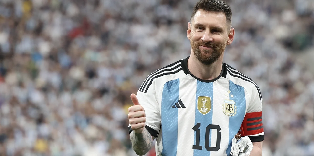 Lionel Messi e campion mondial cu Argentina. Foto Getty images