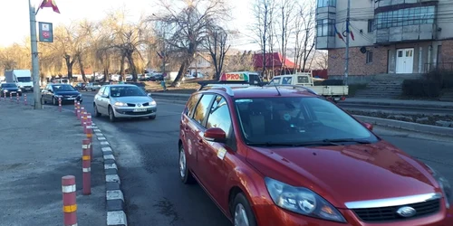 protest taxi zalau