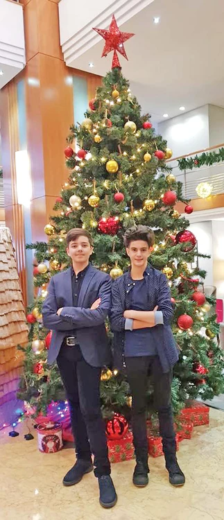 Luca și David   sunt buni de manechini