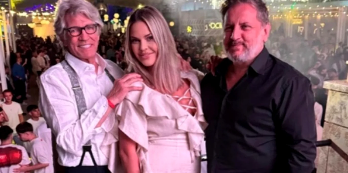 Eric Roberts, anul trecut la Mamaia cu Oana și Edi Irimia foto: arhiva personală 
