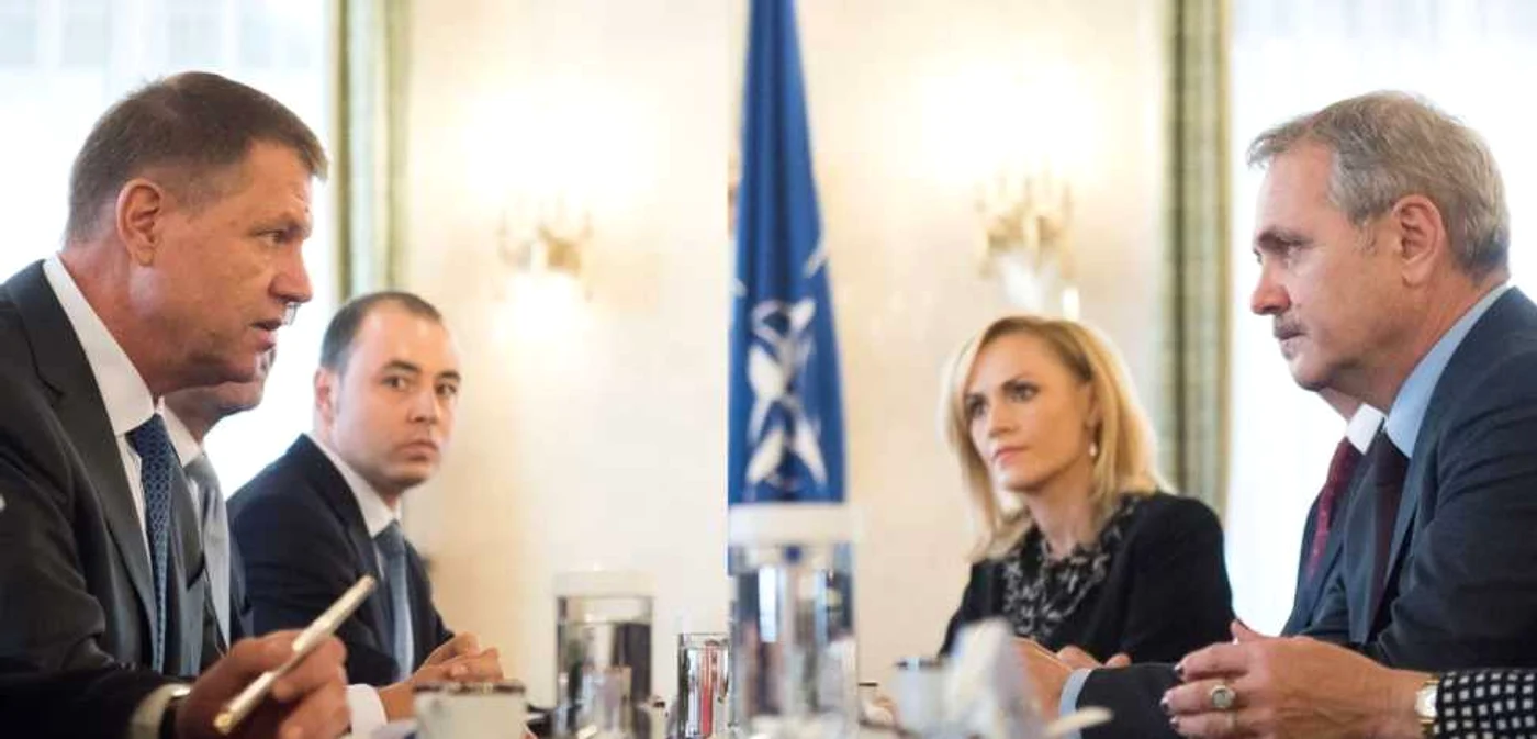 Klaus Iohannis şi Liviu Dragnea sunt într-un blocaj politic FOTO Inquam Photo