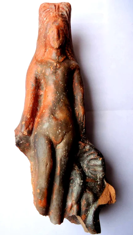 Venus impudica de la Buciumi (foto: Muzeul Județean de Istorie și Artă Zalău)