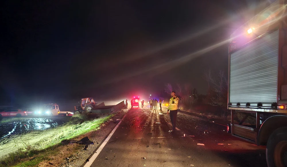 Grav accident în județul Brăila FOTO: ISU Brăila