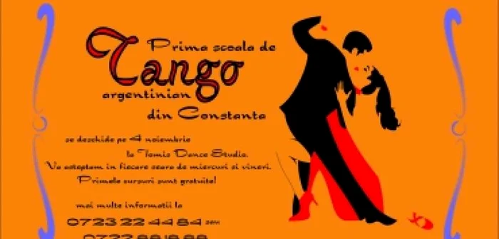 Constanţa: Se deschide prima şcoală de tango argentinian