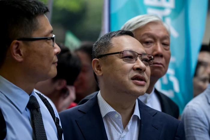 Activistul Benny Tai a fost condamnat la 10 ani FOTO EPA-EFE
