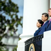 Xi Jinping și Trump la Washington FOTO X jpg
