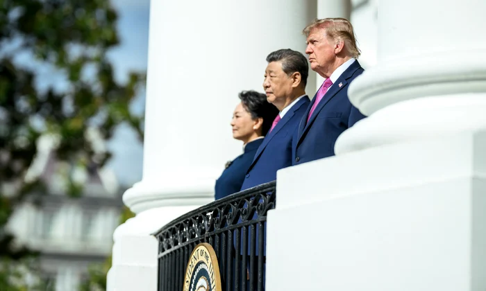 Xi Jinping și Trump la Washington FOTO X jpg