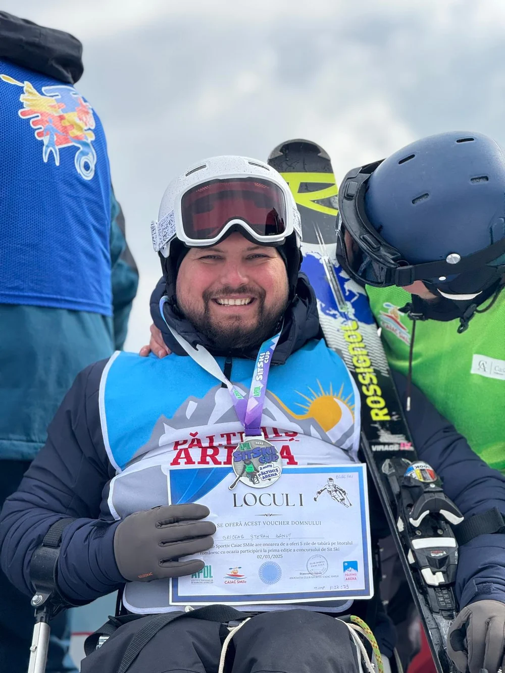 De la lupta pentru accesibilizare la podium internațional în schi adaptat, Caiac SMile transformă din nou imposibilul în posibil