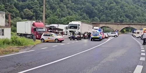 Circulația pe Valea Oltului  FOTO Captură CNAIR  
