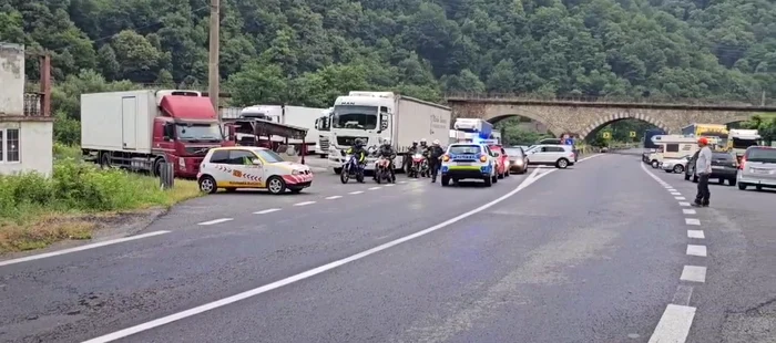 Circulația a fost reluată la ora 20.00. FOTO Captură CNAIR (Arhivă)
