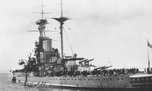 Flota germană şi cea engleză se înfruntă în bătălia Iutlandei jpeg