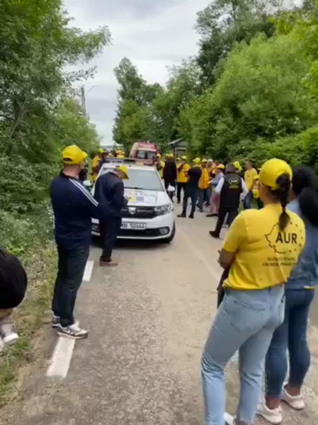 Primar din Gorj acuzat că a lovit cu mașina o mamă aflată în campanie electorală și a fugit de la locul accidentului VIDEO