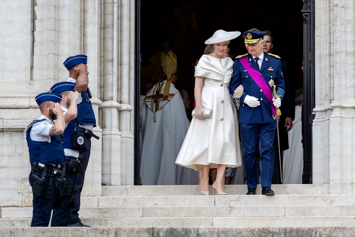 Regina Mathilde și Regele Philippe al Belgiei 