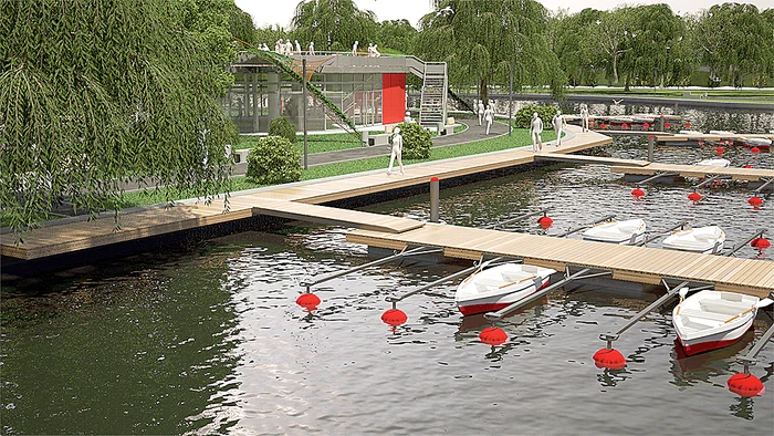 Pe cele două lacuri vor fi 12 debarcadere pentru ambarcațiuni mici 