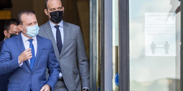 Preluare mandat Finanţe - Florin Cîţu - Dan Vîlceanu - 19 aug 2021 / FOTO Inquam Photos / Ilona Andrei