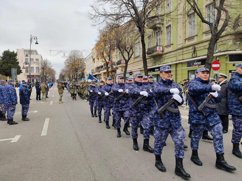 Repetiții pentru Ziua Națională FOTO: Călin Gavrilaș