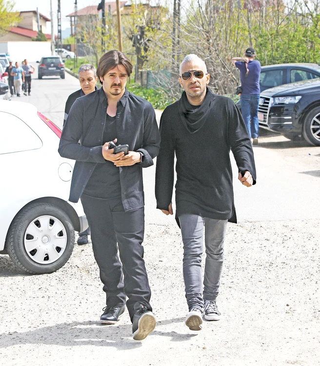 Ieri, la înmormântarea  artistului, au venit  Willmark şi Mihai Petre