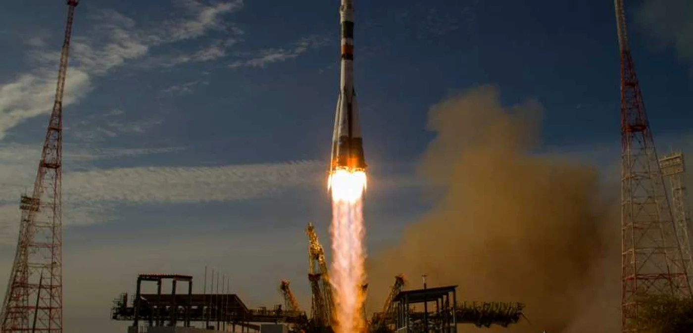 Nava Soyuz a decolat marţi (foto: space.com)