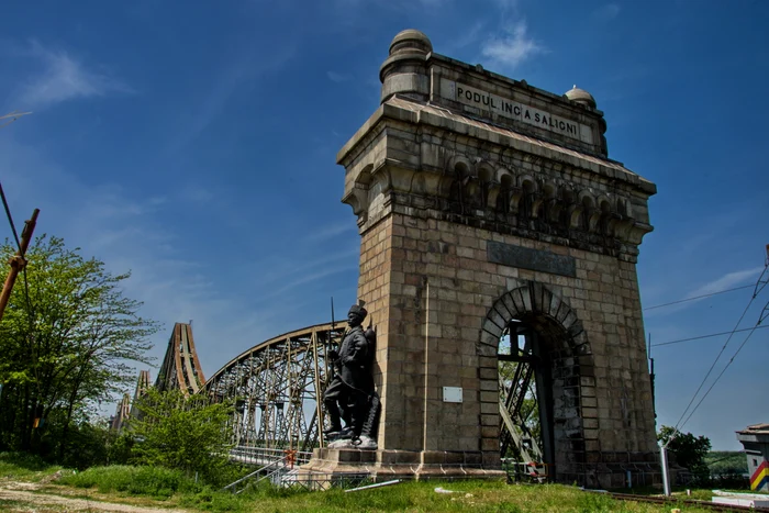 Podul Anghel Saligny de la Cernavodă FOTO Shutterstock
