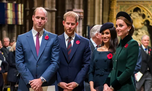 William, Kate, Harry și Meghan, GettyImages 1206282754 (2) jpg