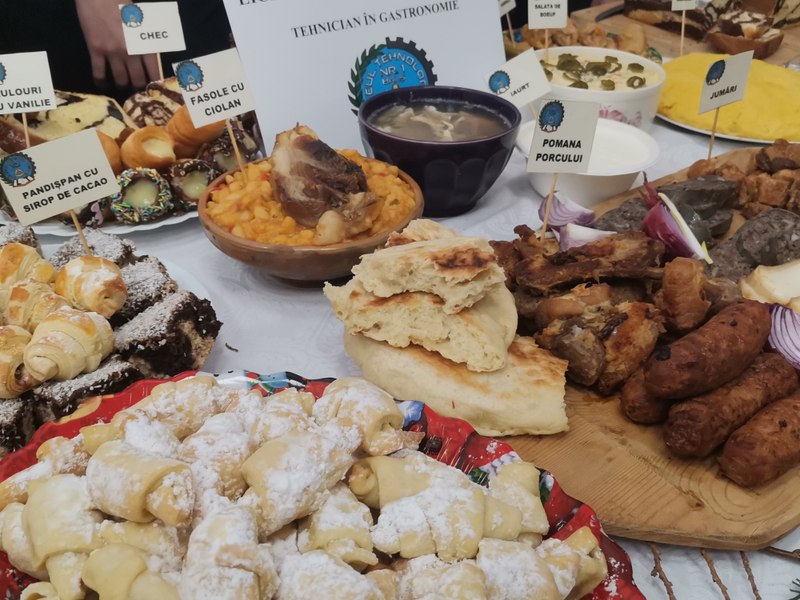 Masa de Crăciun, la expoziție. Ce bucate puneau oltenii pe masă, în post și în zi de sărbătoare